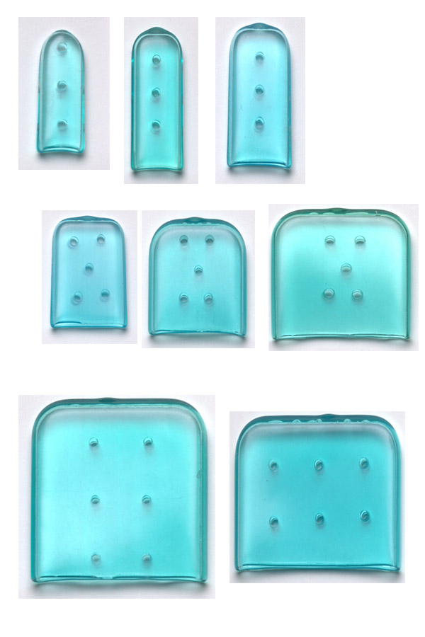Osteotome Instrumentenspitzenschutz blau-getönt, belüftet