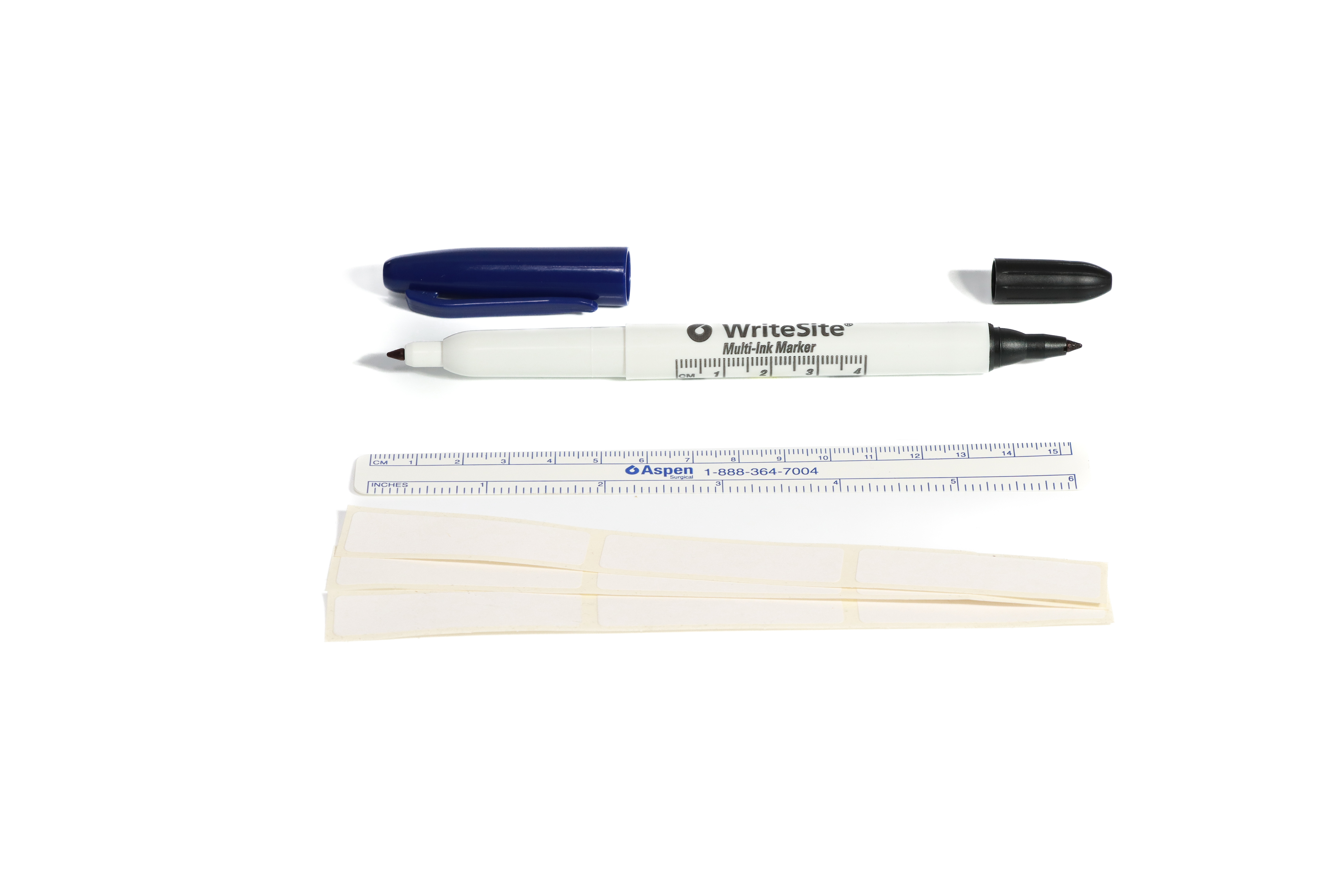Hautmarkierstift Writesite® Multi Ink mit Lineal Hautmarkierstift Writesite® Multi Ink mit Lineal