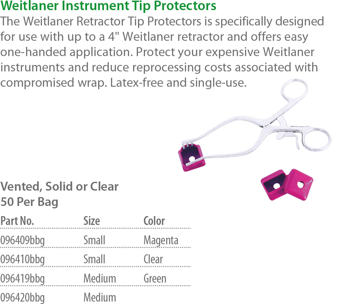 Weitlaner Instrumentenspitzenschutz transparent medium