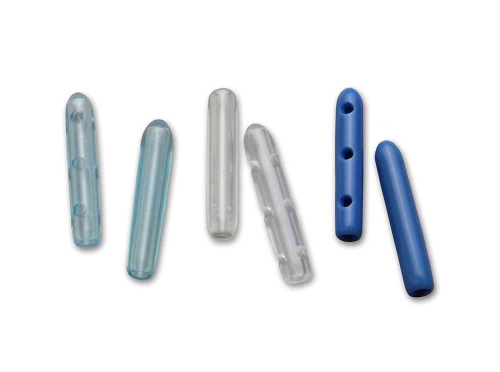 Instrumentenspitzenschutz blau-transparent, nicht belüftet