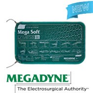 Wiederverwendbare Patienten Rückfluss Elektroden Mega SOFT® Universal Dualcord