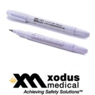 Correct Site Hautmarkierstift, Sharpie Style Spitze runder Stift mit flexiblem Lineal und Lables