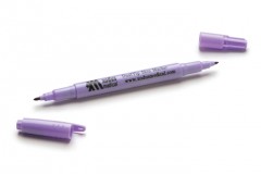 Dual Hautmarkierstift, normale Spitze / feine Spitze, runder Stift