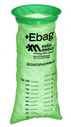 Emesis Bag grün (1000ml)