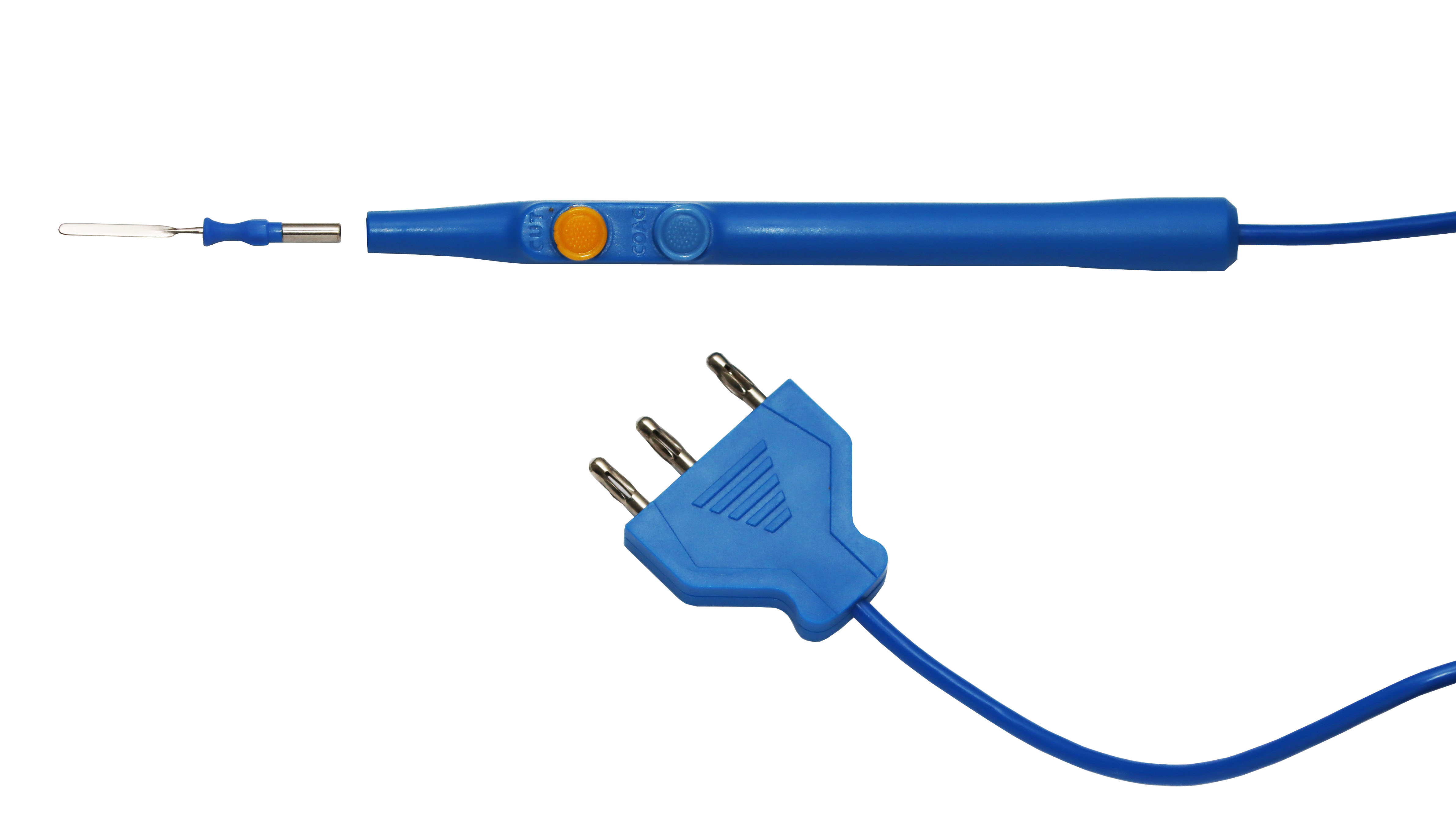 Handgriff 2 Druckknöpfe inkl. Messerelektrode 4mm